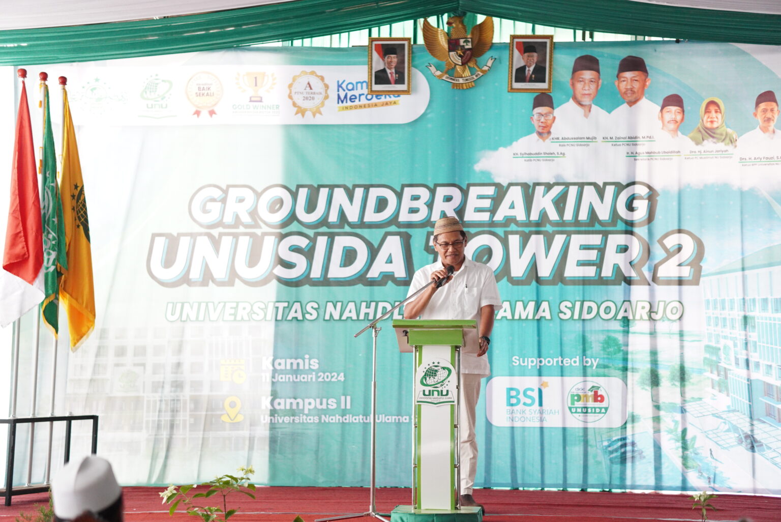 Groundbreaking Kampus 2 Unu Sidoarjo Wujud Sinergi Untuk Kemajuan Ilmu 